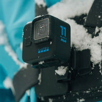 GoPro Hero 11 attached to the GoPro Chesty