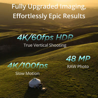 DJI Mini 4 Pro with a 4k/60 FPS HDR mode