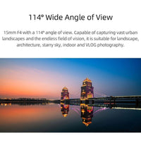 7Artisans 15mm F4 Full Frame Lens can shoot 114 degree wide angle photos