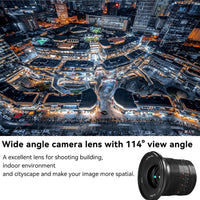 A picture of a city shot by the 7Artisans 15mm F4 Full Frame Lens