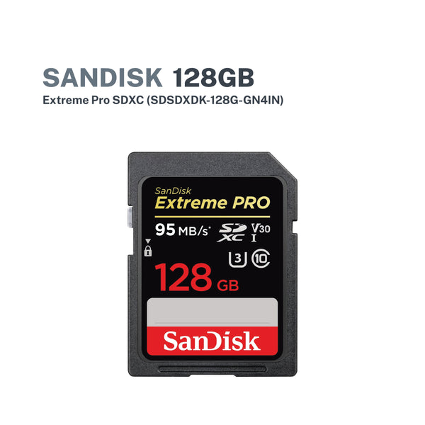 SanDisk Extreme Pro SDXC, SDXDK 128GB (SDSDXDK-128G-GN4IN)