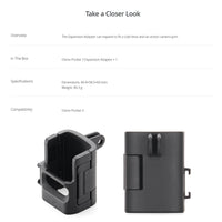 DJI Osmo Pocket 3 Expansion Adapter Features