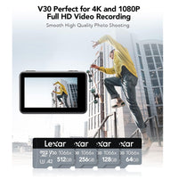 Lexar 64GB Professional MicroSDXC used in an Android phone