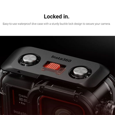 Stable and secure Insta360 Ace Dive Case