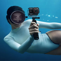 shooting underwater using the Insta360 Ace Pro with Dive Case