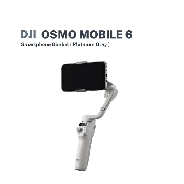 DJI Osmo Mobile 6 Platinum Gray Gimbal Stabilizer for Phone