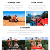 Extreme outdoor activity shots using the Insta360 ONE RS 4K Edition Action Camera