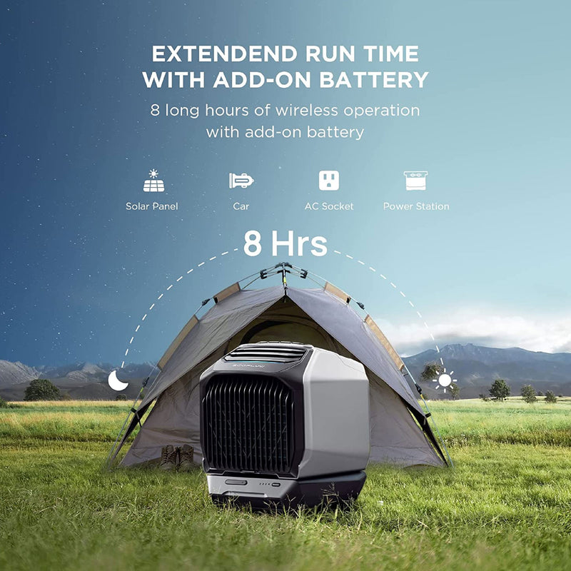 EcoFlow WAVE 2 Portable Air Conditioner w/ Free Outdoor Camping Chair