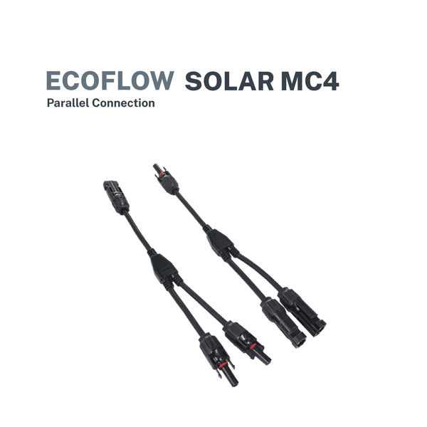 EcoFlow solar panel parallel connection cable 