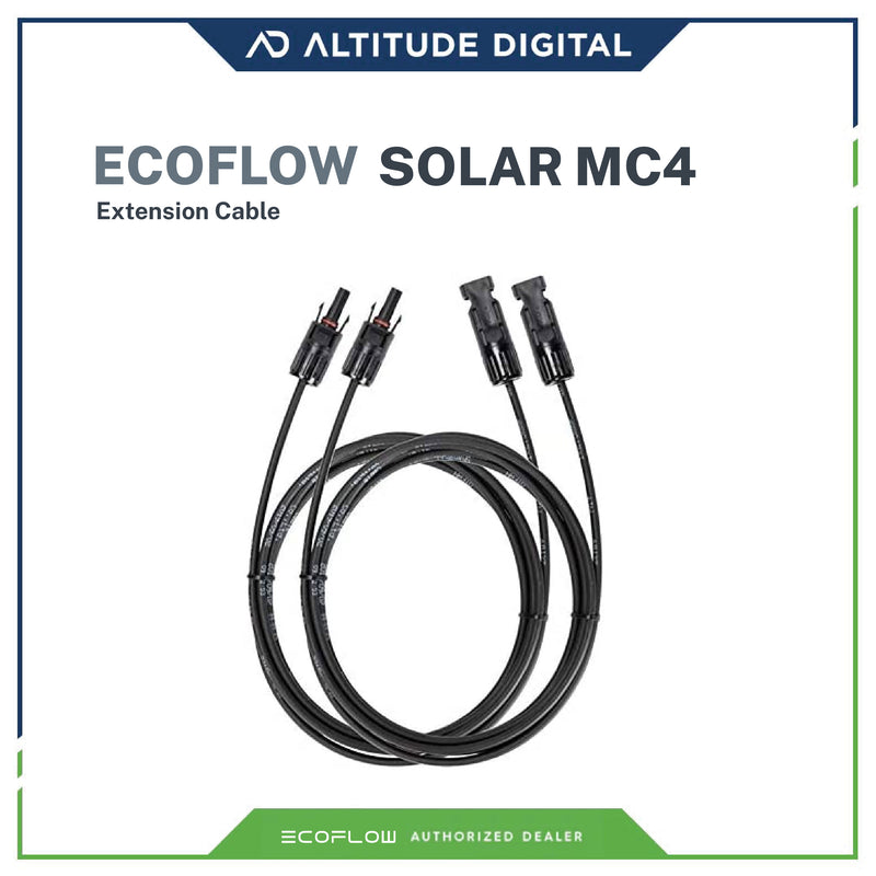 EcoFlow Solar MC4 Extended Cable