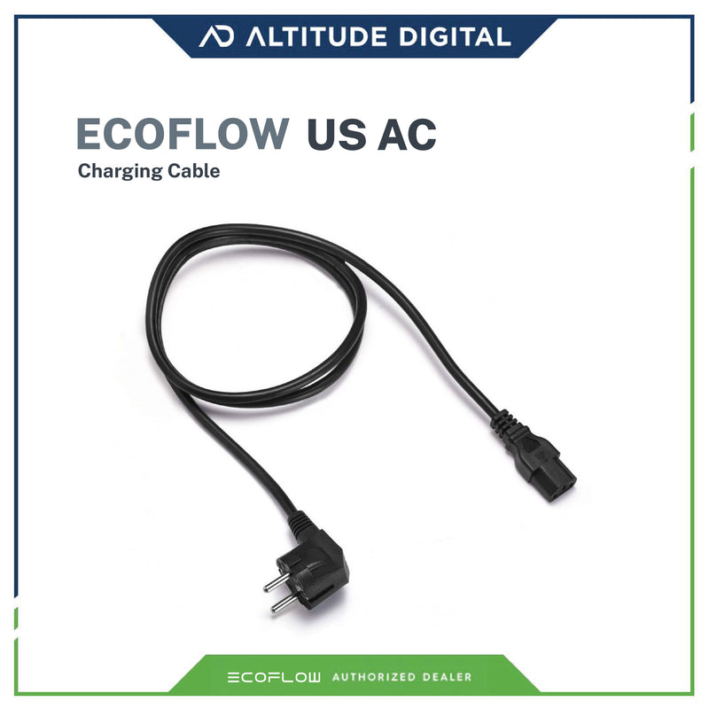 EcoFlow US AC Charging Cable