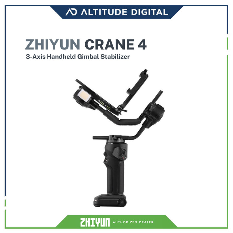 Zhiyun CRANE 4 3-Axis Handheld Gimbal Stabilizer Combo Kit