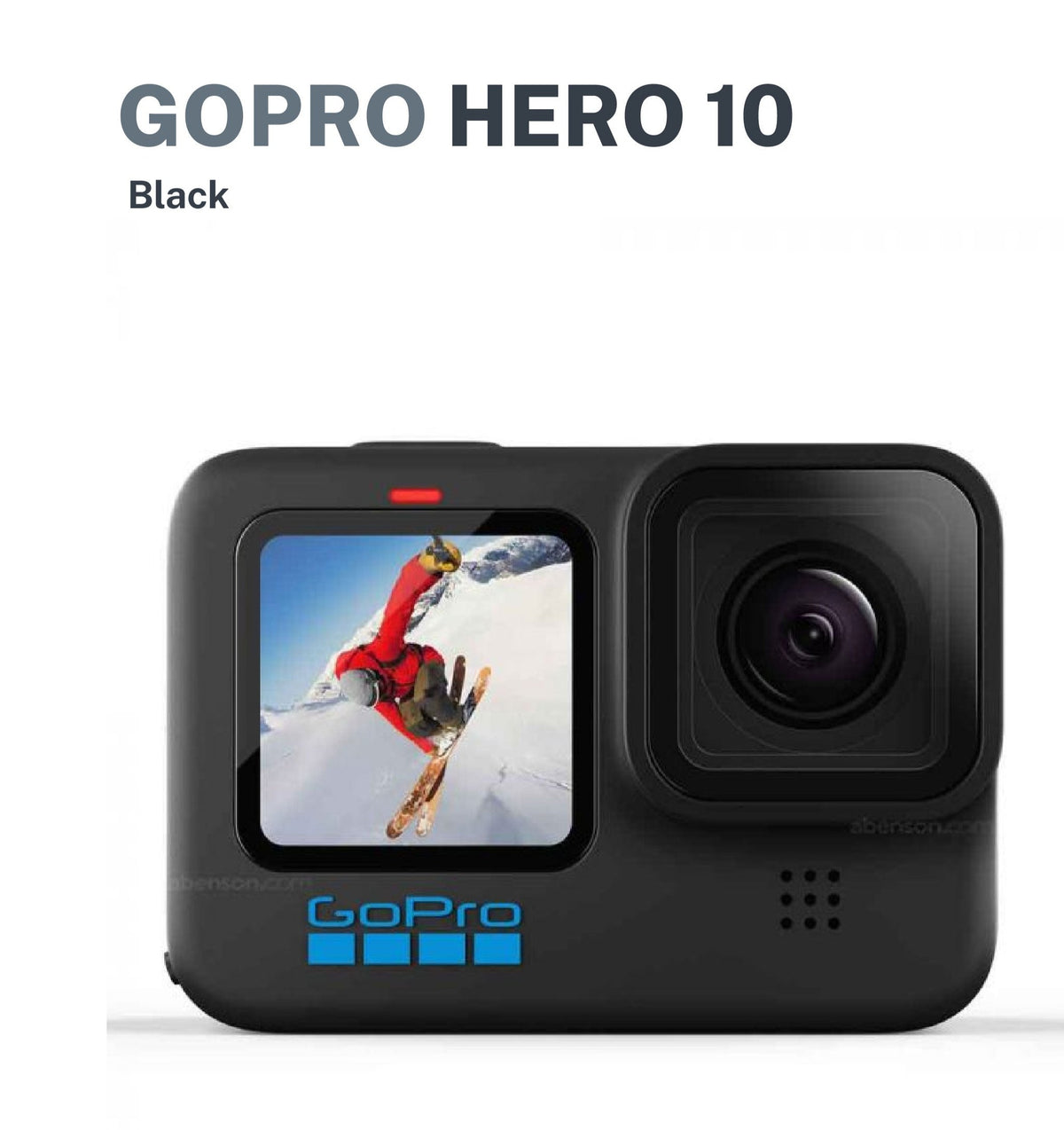 GoPro HERO10 Black Action Camera + Sandisk 64gb SD Card