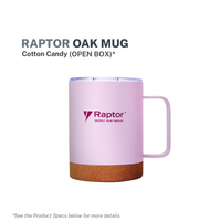 Raptor Drinkware Oak Mug 12oz Cotton Candy - (Open Box)