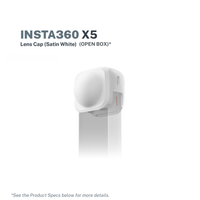 Insta360 X5 Lens Cap Satin White (Open Box)