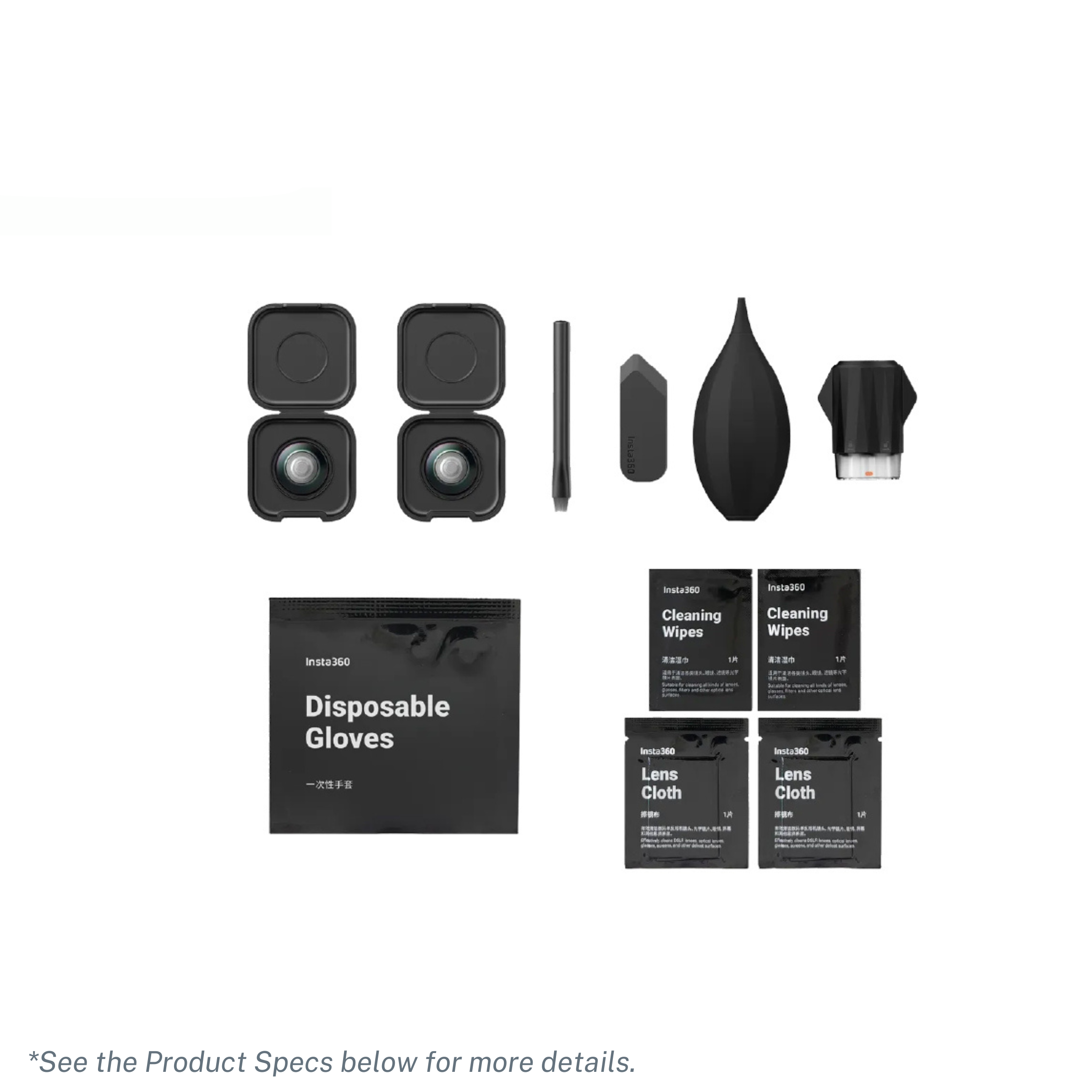 Insta360 X5 Replacement Lens Kit Double Lens (Open Box)