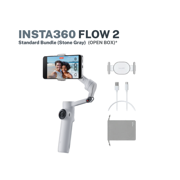 Insta360 Flow 2 Standard Bundle / Stone Gray (Open Box)