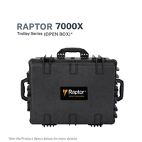 Raptor Case Extreme Trolley 7000x Black - (Open Box)