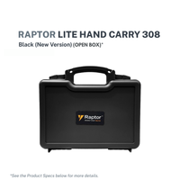 Raptor Case Lite Hand Carry 308 Black New Version -  (Open Box)