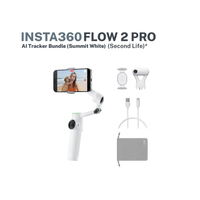 Insta360 Flow 2 Pro AI Tracker Bundle/ Summit White (Second Life)