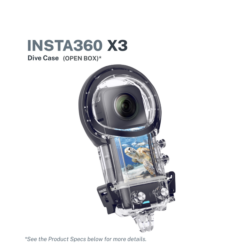 Insta360 X3 Dive Case (Open Box)