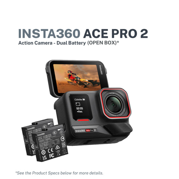 Insta360 Ace Pro 2 Dual Battery (Open Box)