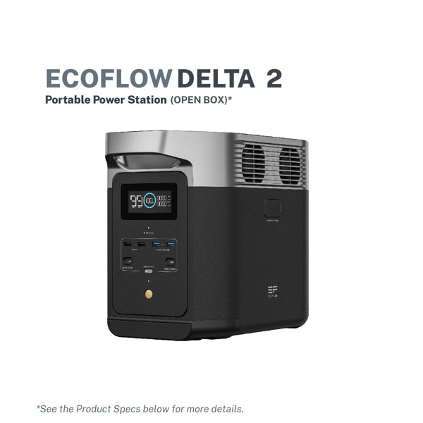 EcoFlow Delta 2 Portable Power Station (Open Box)