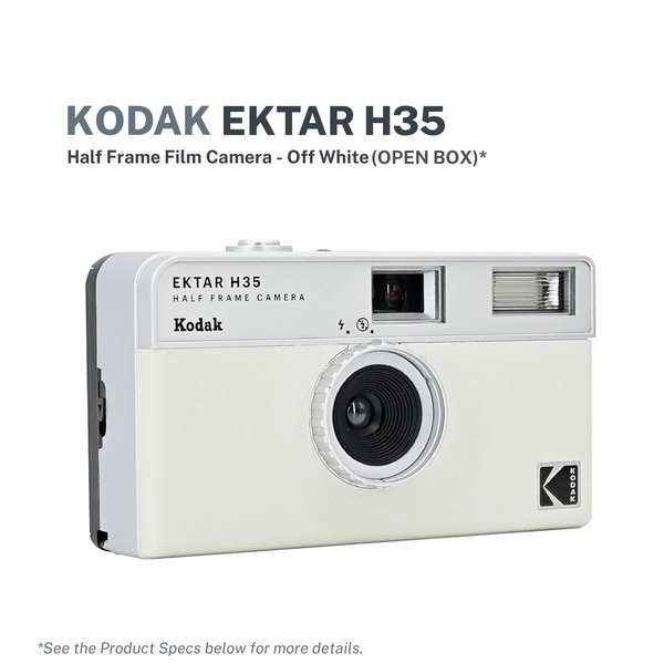 Kodak Ektar H35 Half Frame Film Camera - Off White