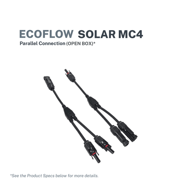 EcoFlow Solar MC4 Parallel Connection (Open Box)