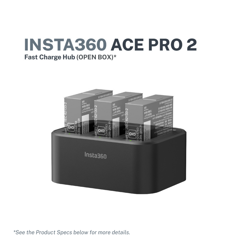 Insta360 Ace Pro 2/Ace Pro/Ace Fast Charge Hub (Open Box)