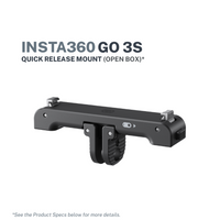 Insta360 GO 3/GO 3S Quick Release Mount (Open Box)