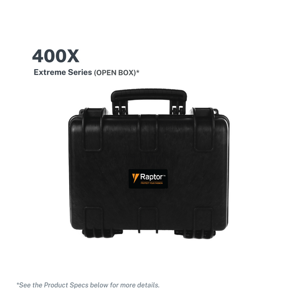 Raptor Case Extreme Hand Carry 400x - Black (Open Box)