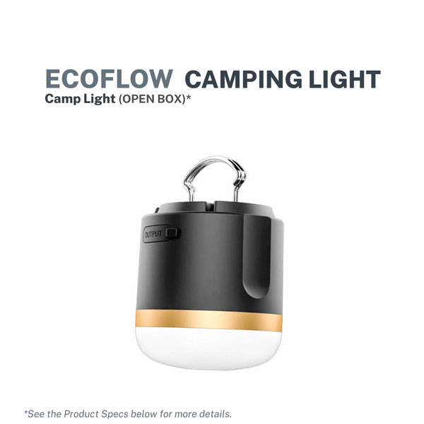 EcoFlow Emergency Light (Camping Light) (Open Box)