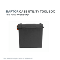 Raptor Case Utility Tool Box 910 (Open Box)