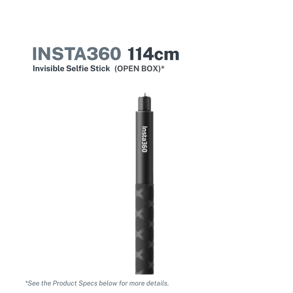 Insta360 114cm Invisible Selfie Stick (Open Box)