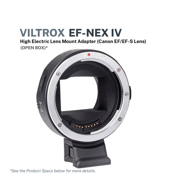 Viltrox Lens Adapter EF-NEX IV (Open Box)