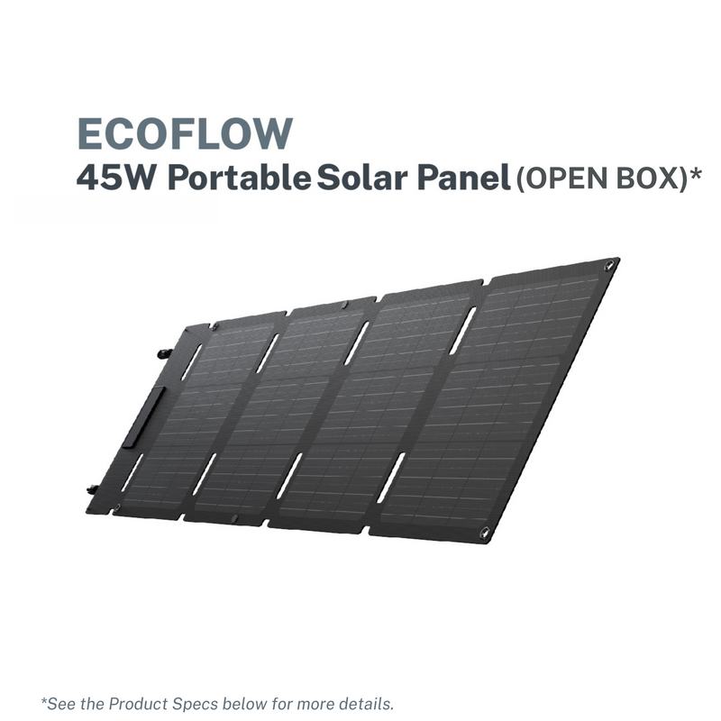 EcoFlow Portable Solar Panel (Open Box)