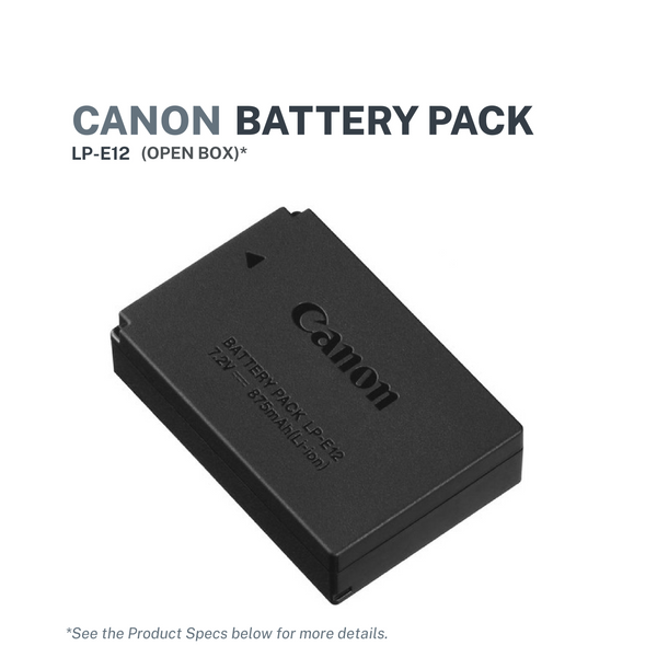 Canon LP-E12 Battery Pack (Open Box)