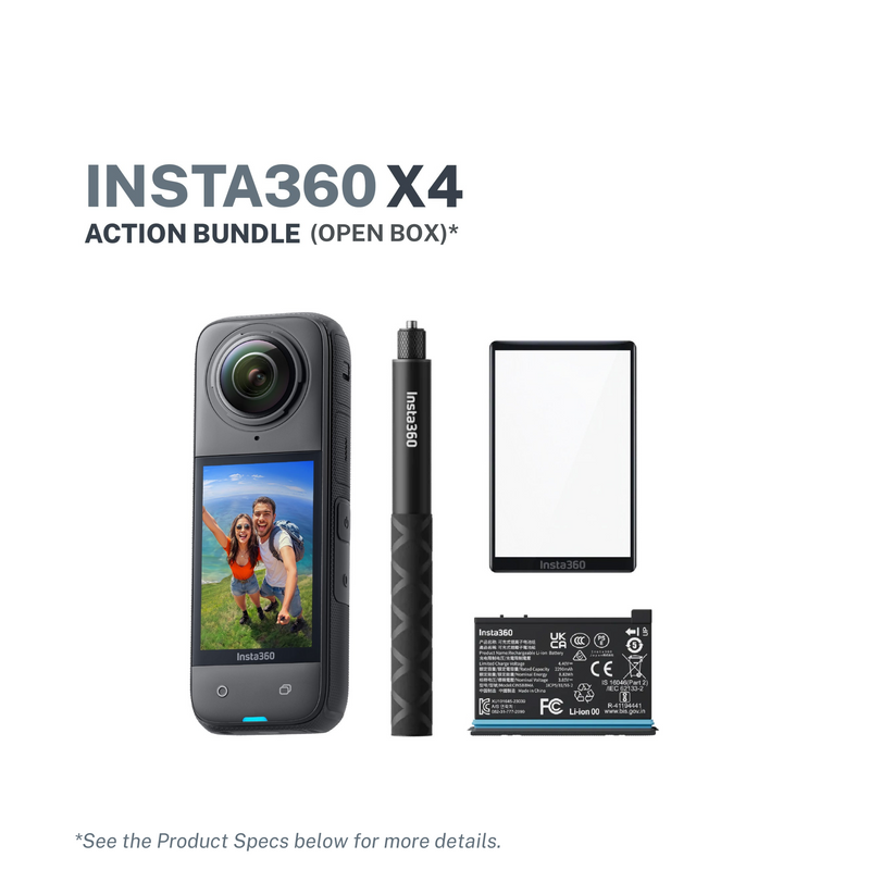 INSTA360 X4 Action Bundle (Open Box)