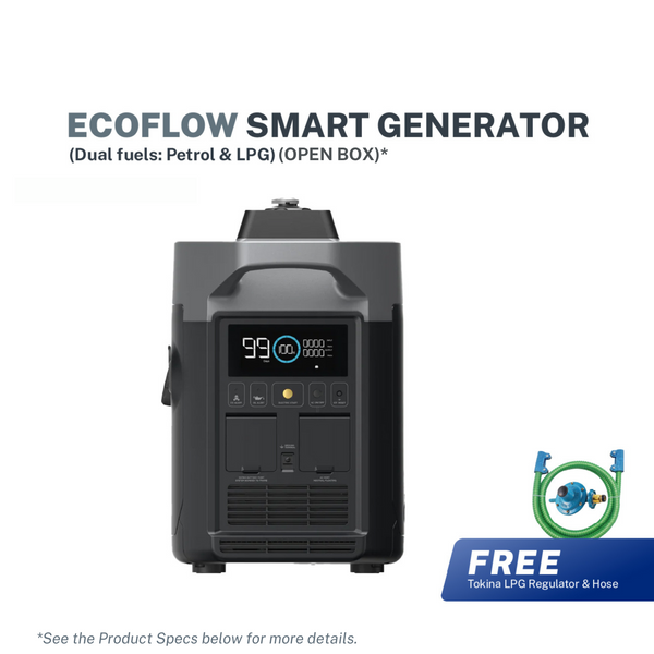 EcoFlow Smart Generator (Dual Fuels - Petrol & LPG) - Open Box