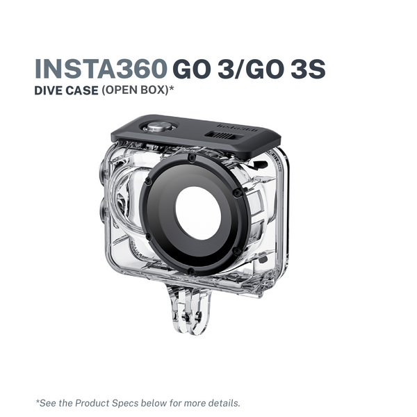 Insta360 GO 3/GO 3S Dive Case (Open Box)