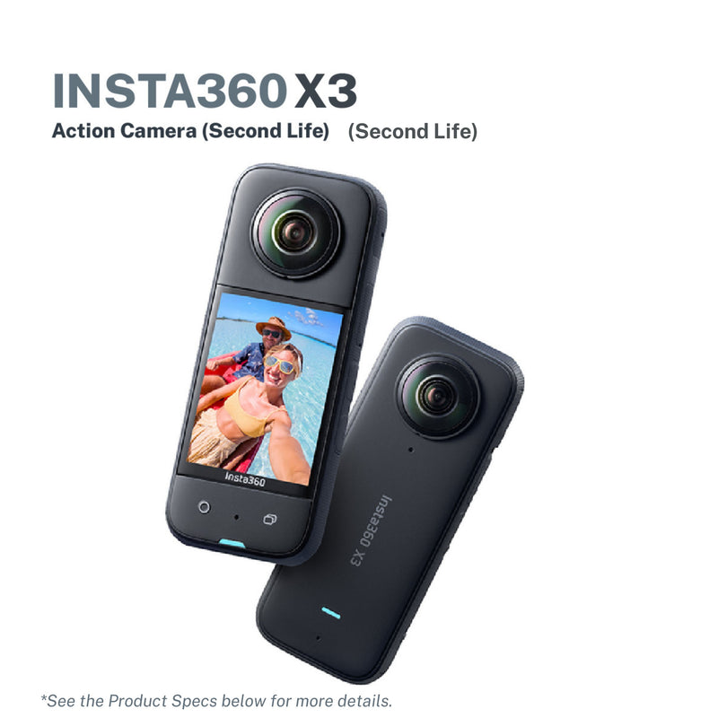 Insta360 X3 Action Camera (Second Life)