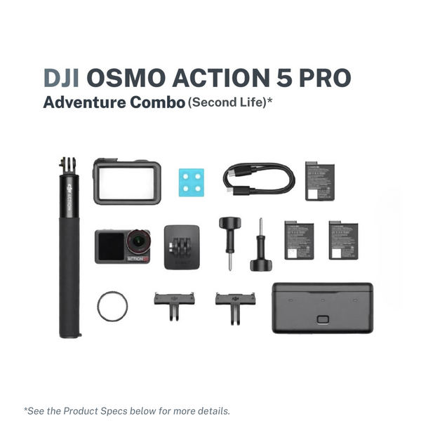 DJI Osmo Action 5 Pro Adventure Combo (Second Life)