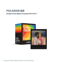 Polaroid Go Double Pack Film (Black Frame) (Open Box)