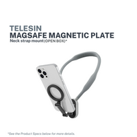 Telesin Magsafe Magnetic Plate Neck Strap Mount (Open Box)