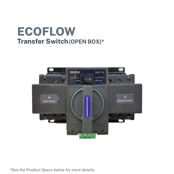 EcoFlow Transfer Switch (Open Box)