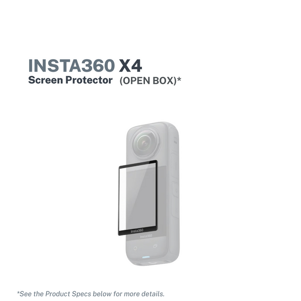 Insta360 X4 Screen Protector (Open Box)