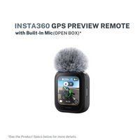 Insta360 GPS Preview Remote with Built-In Mic (Open Box)