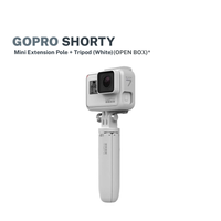 GoPro Shorty Mini Extension Pole + Tripod (White) (Open Box)