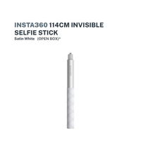 Insta360 114cm Invisible Selfie Stick Satin White (Open Box)